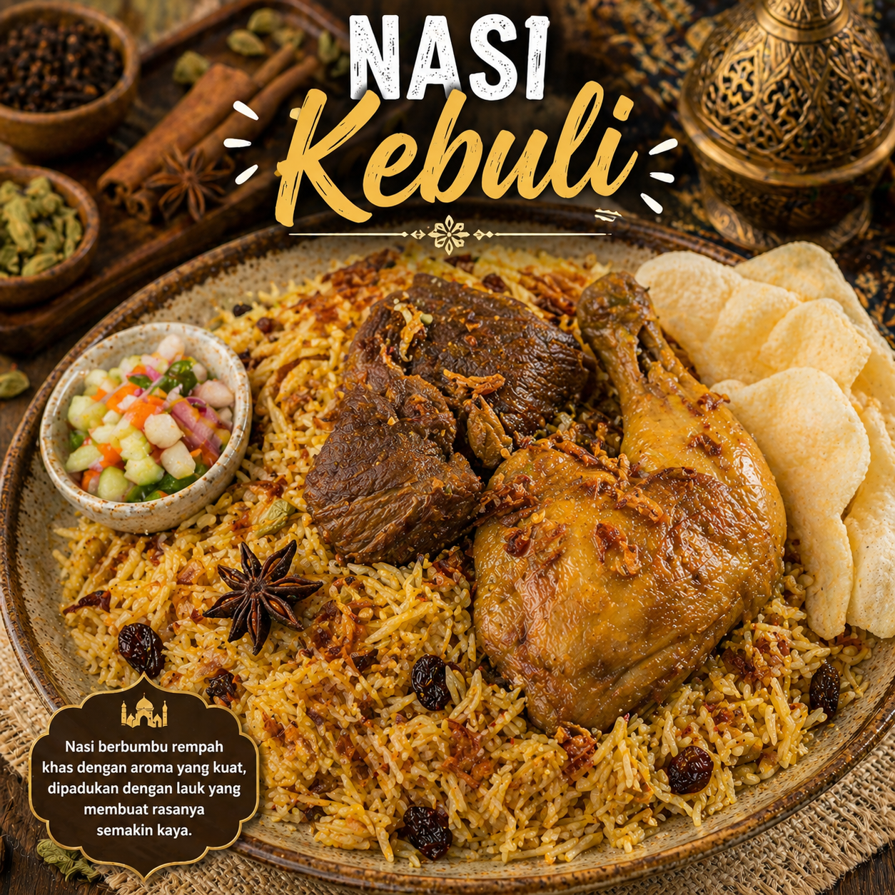 Nasi Kebuli Kedai Tiga Nyonya